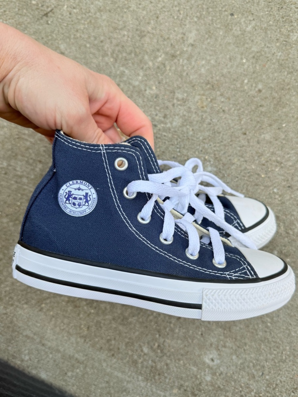 Converse Chuck Taylor All Star High Top Sneakers in Navy Blue Special Edition